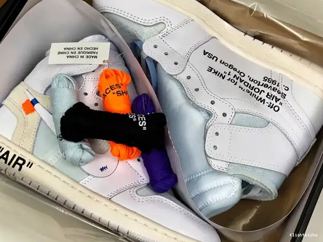 Off-White AQ0818-100 Retro Jordan High 1 White Air 0503